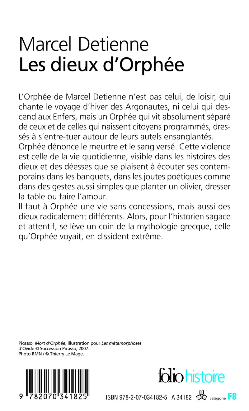 Les dieux d'Orphée - Marcel Detienne