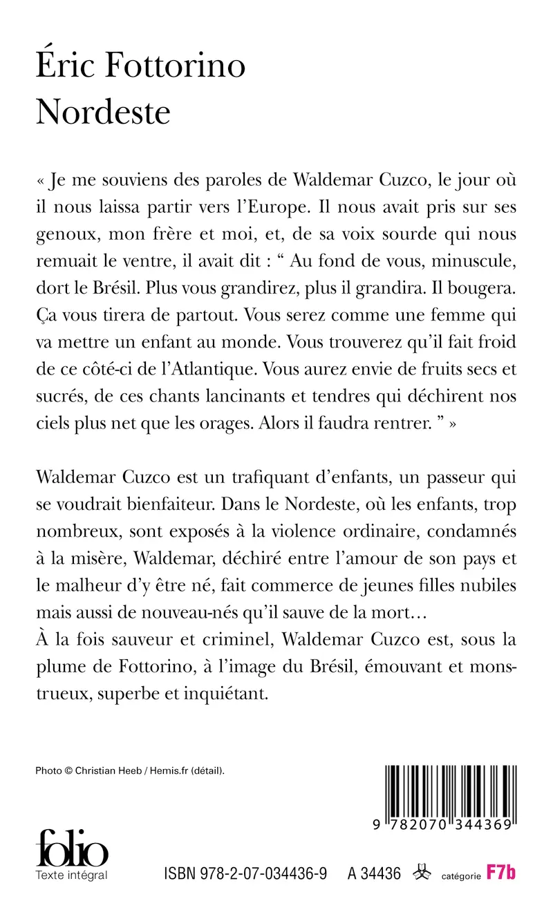 Nordeste - Éric Fottorino