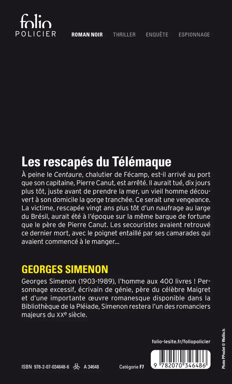 Les rescapés du Télémaque - Georges Simenon