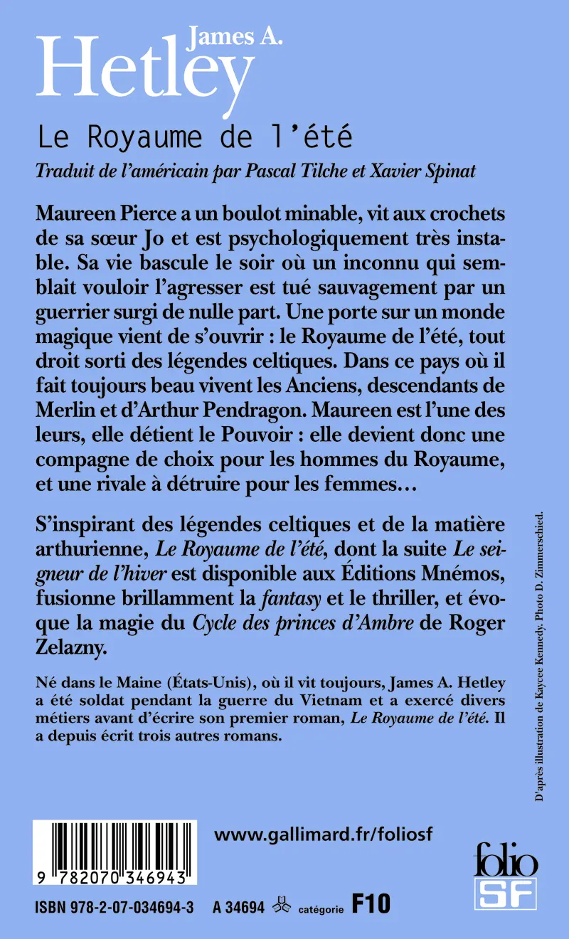 Le Royaume de l'été - James A. Hetley