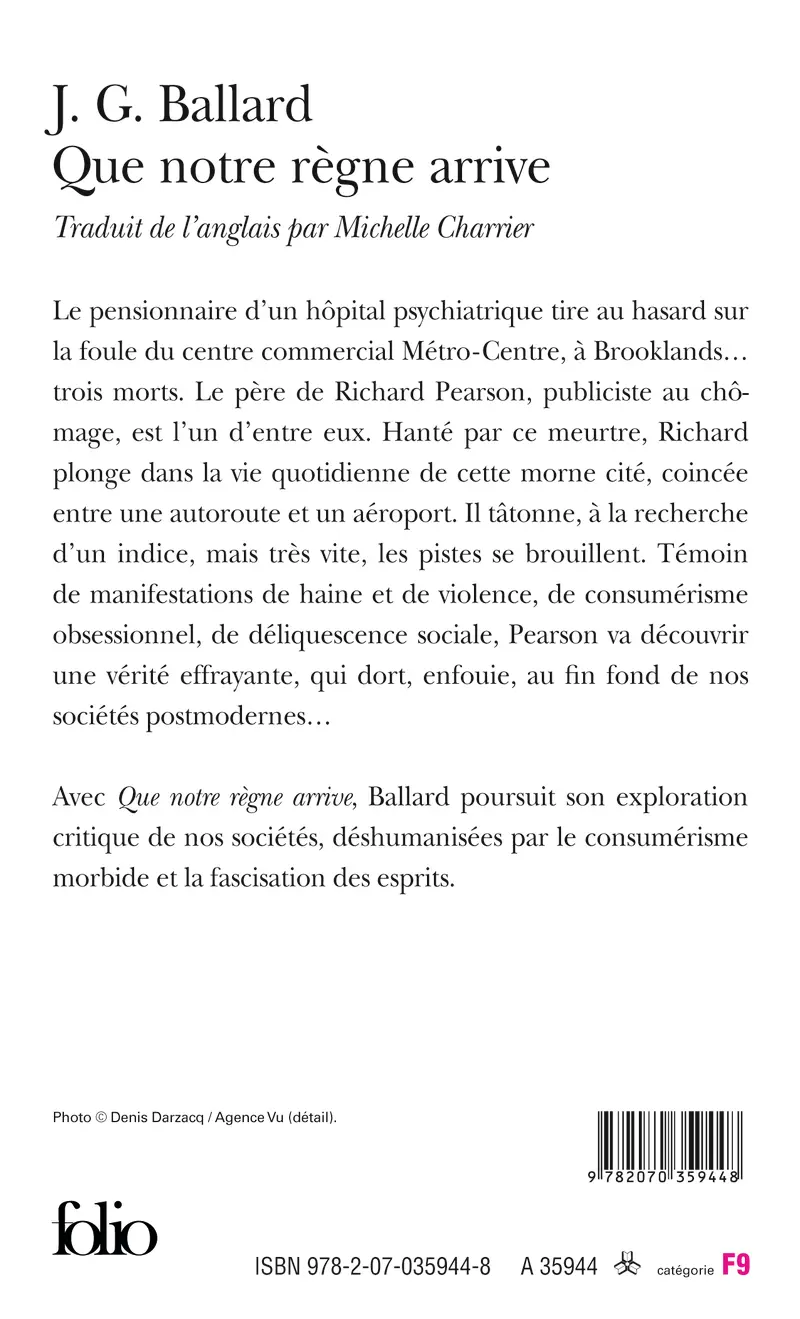 Que notre règne arrive - J.G. Ballard