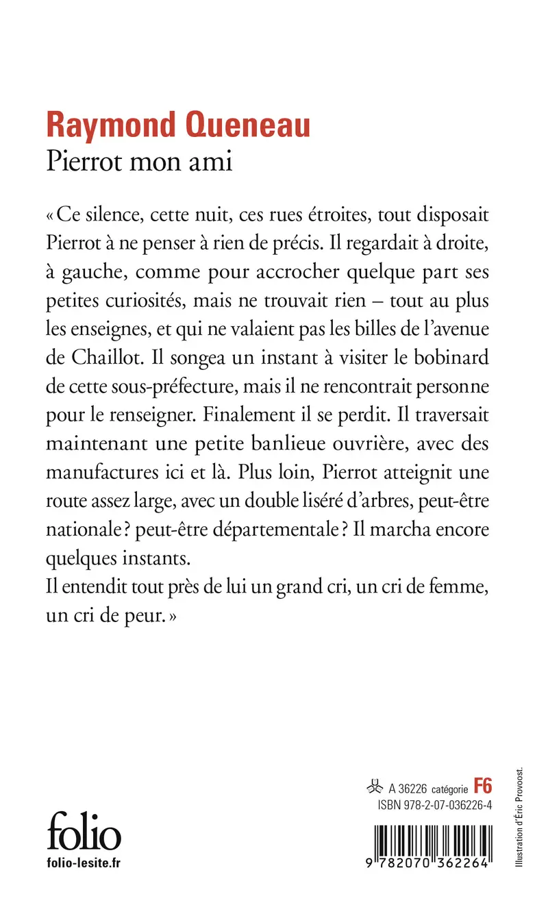 Pierrot mon ami - Raymond Queneau