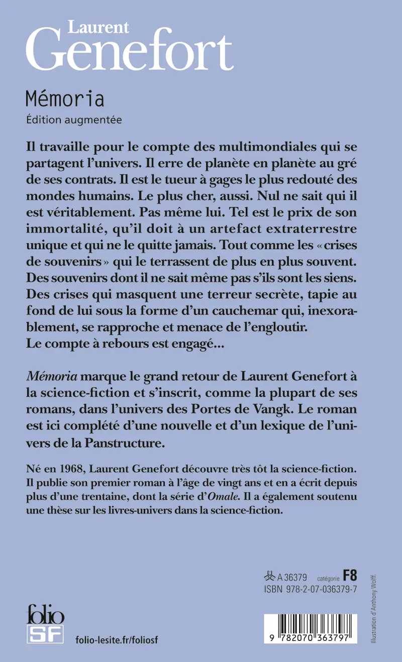 Mémoria - Laurent Genefort