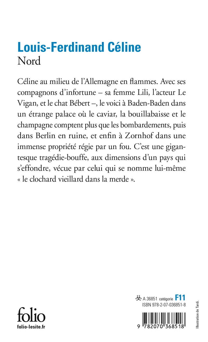 Nord - Louis-Ferdinand Céline