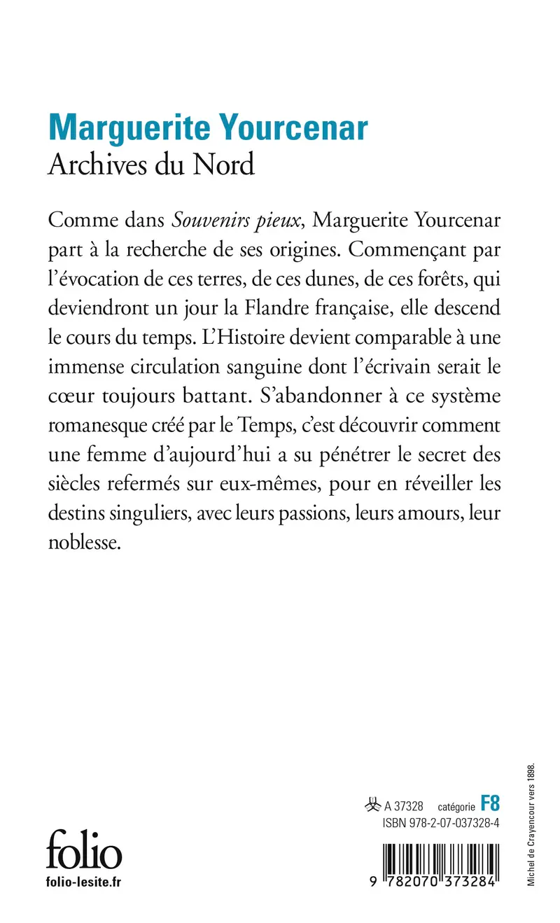 Archives du Nord - Marguerite Yourcenar