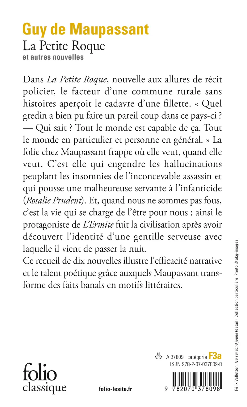 La Petite Roque et autres nouvelles - Guy de Maupassant
