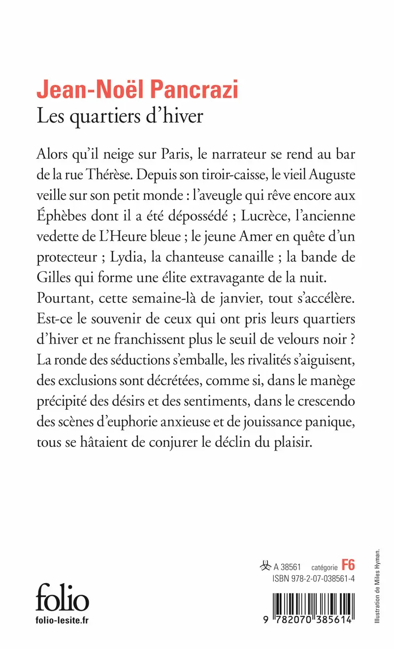 Les Quartiers d'hiver - Jean-Noël Pancrazi