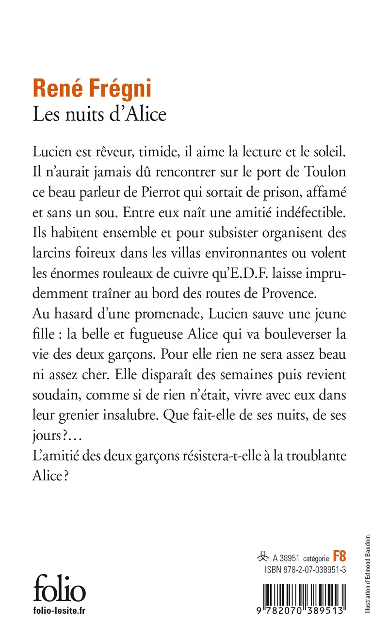 Les nuits d'Alice - René Frégni