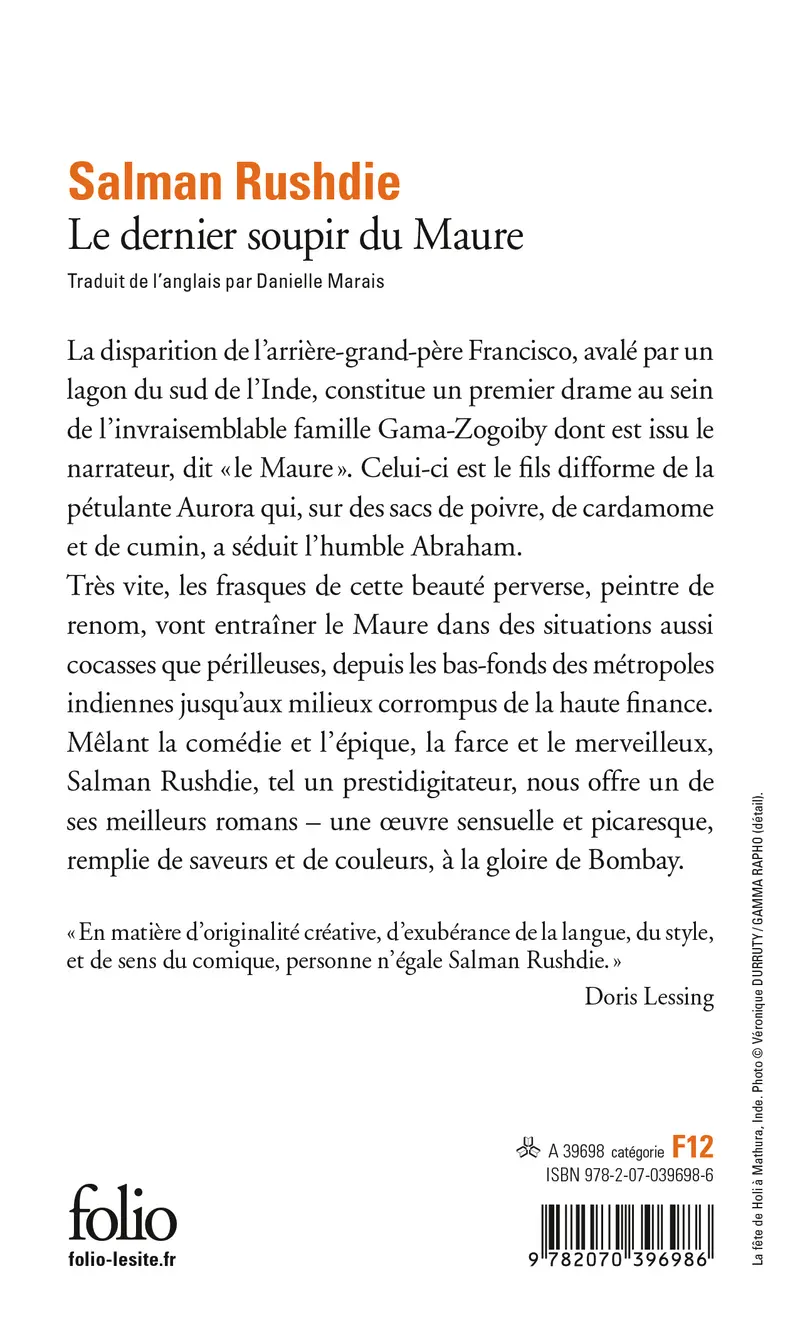 Le dernier soupir du Maure - Salman Rushdie