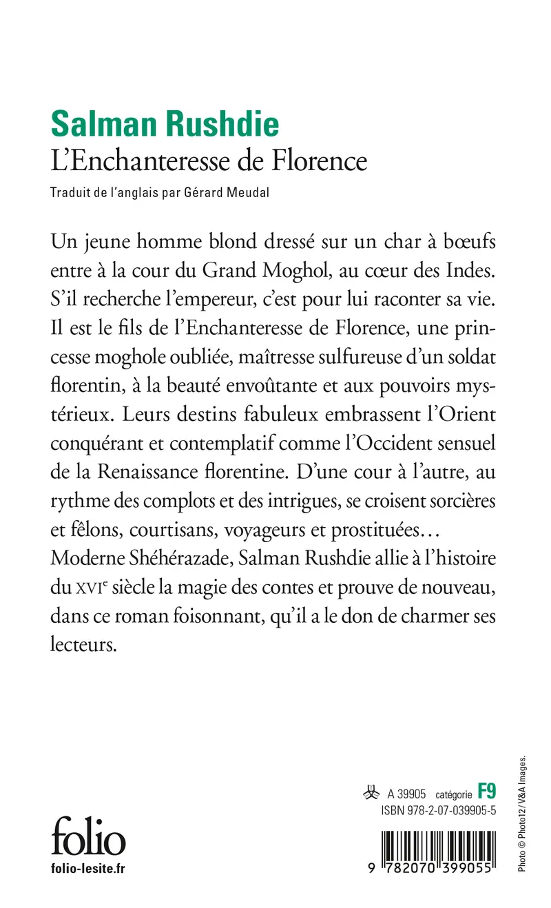 L'enchanteresse de Florence - Salman Rushdie