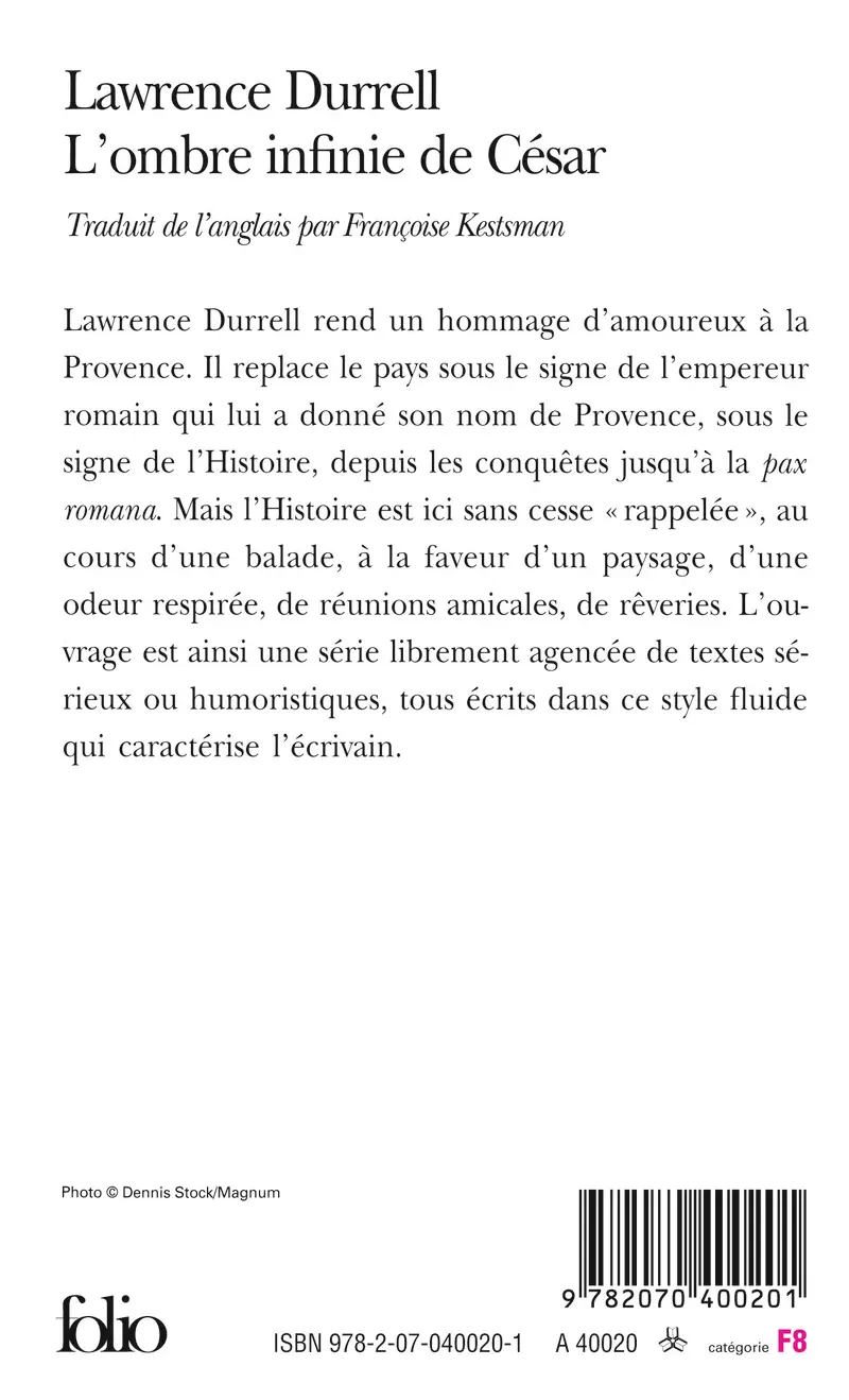 L'ombre infinie de César - Lawrence Durrell