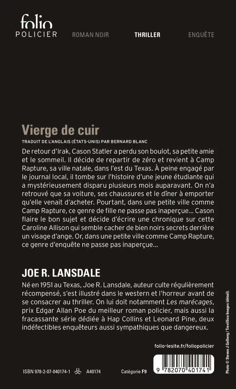 Vierge de cuir - Joe R. Lansdale