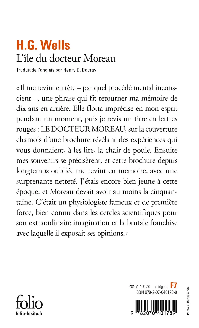 L'Île du docteur Moreau - Herbert George Wells