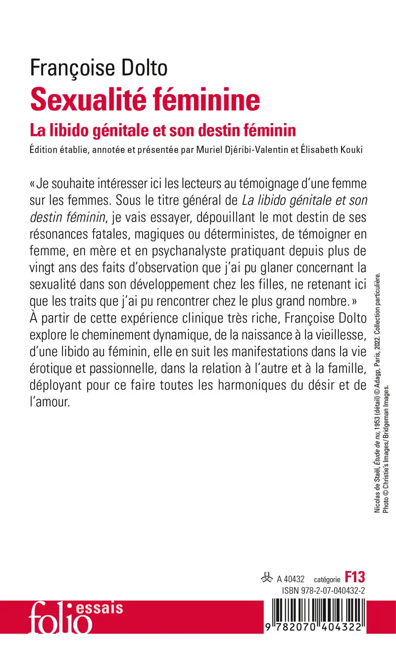 Sexualité féminine - Françoise Dolto