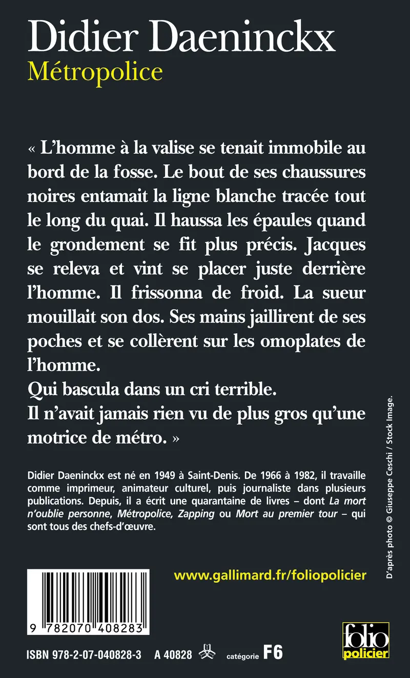 Métropolice - Didier Daeninckx