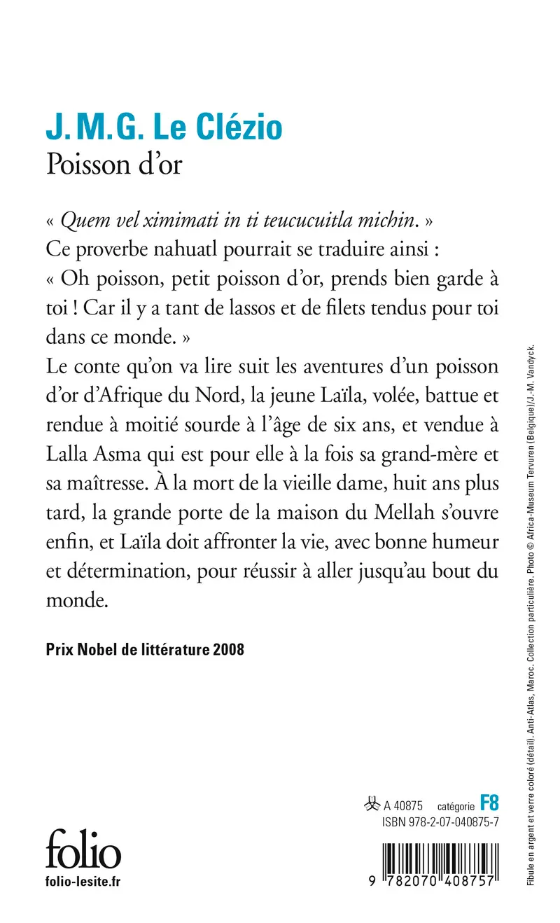 Poisson d'or - J. M. G. Le Clézio