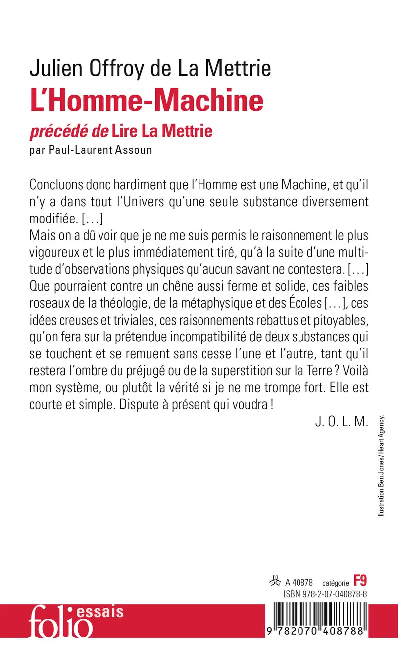 L'Homme-Machine - Julien Offroy de La Mettrie