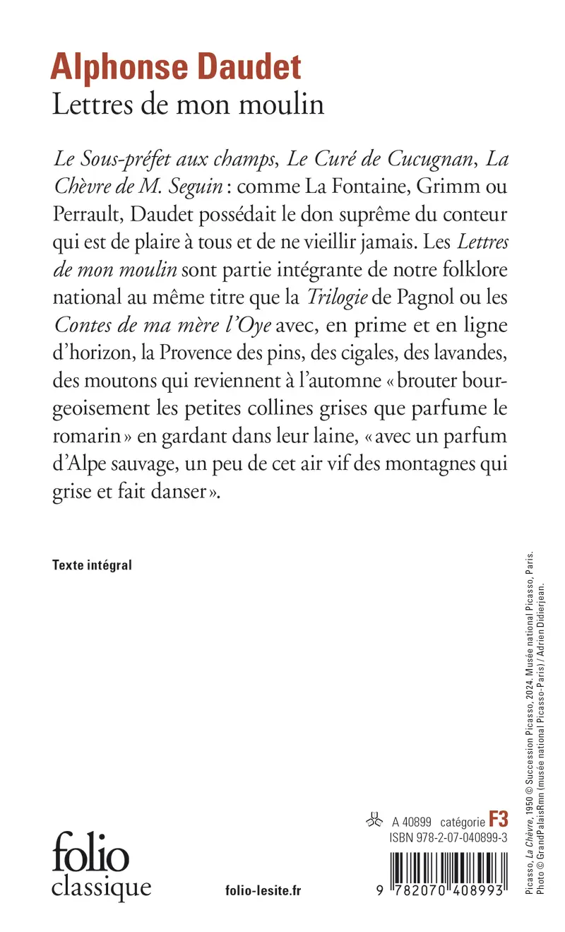 Lettres de mon moulin - Alphonse Daudet