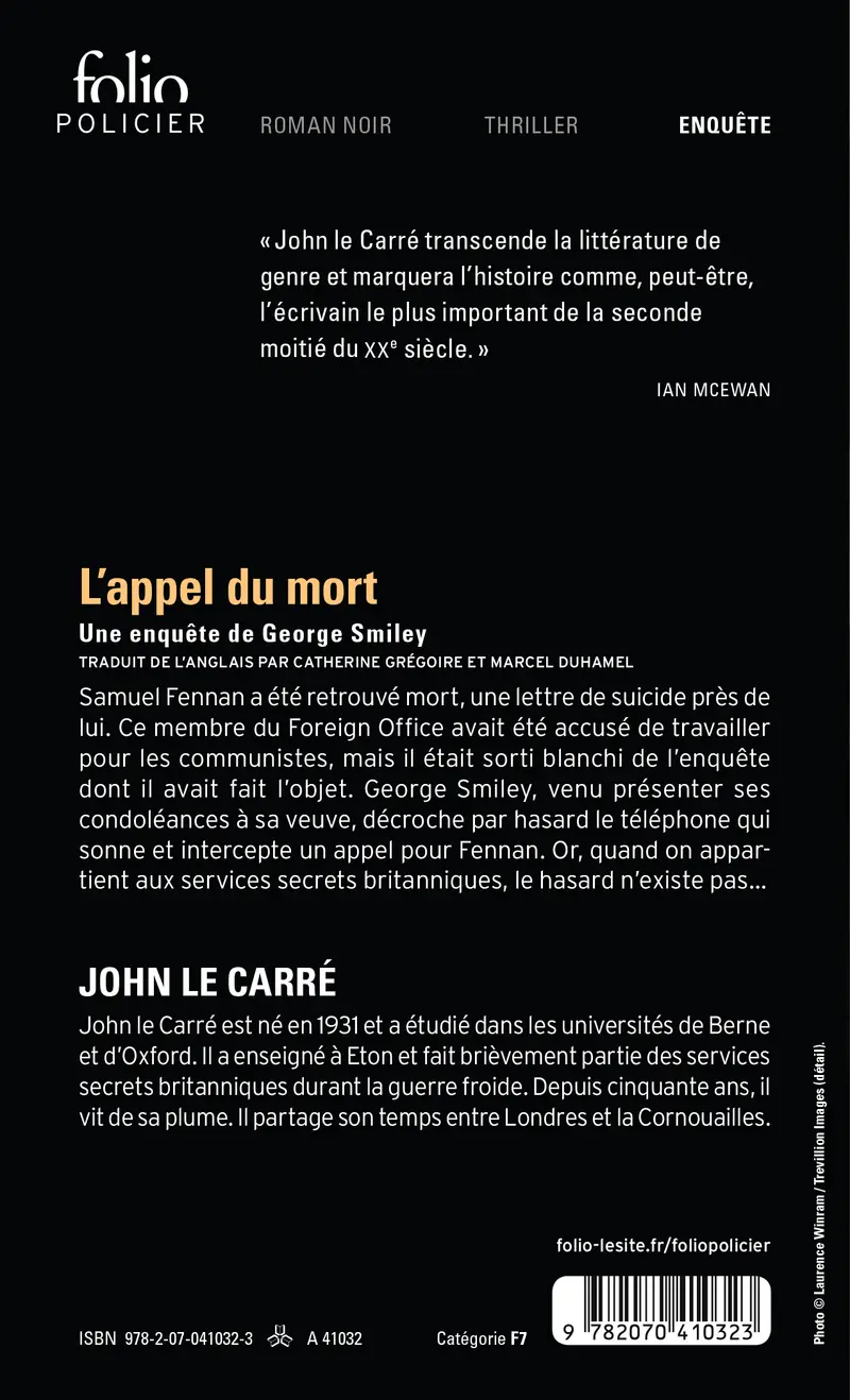 L'appel du mort - John Le Carré