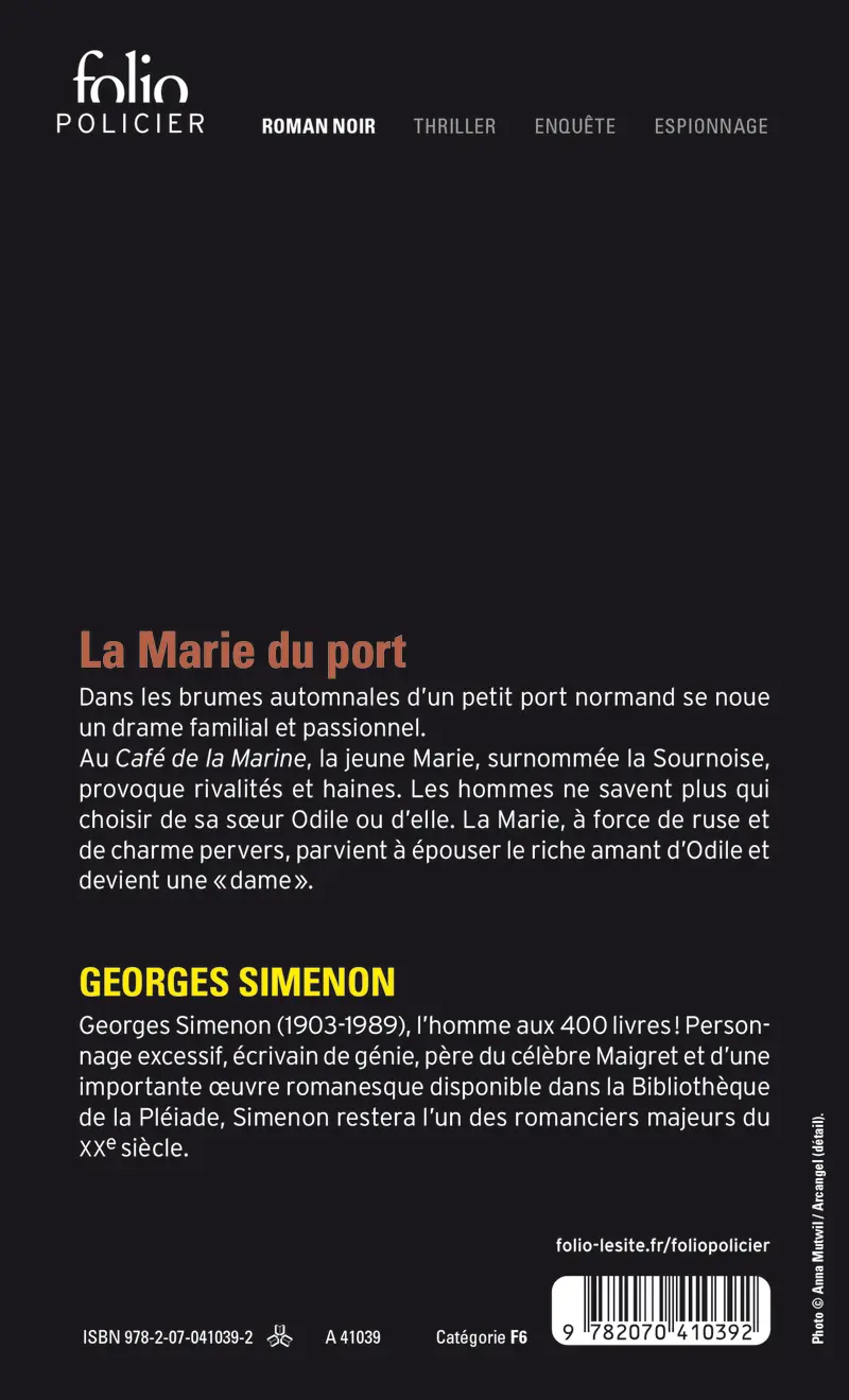 La Marie du port - Georges Simenon