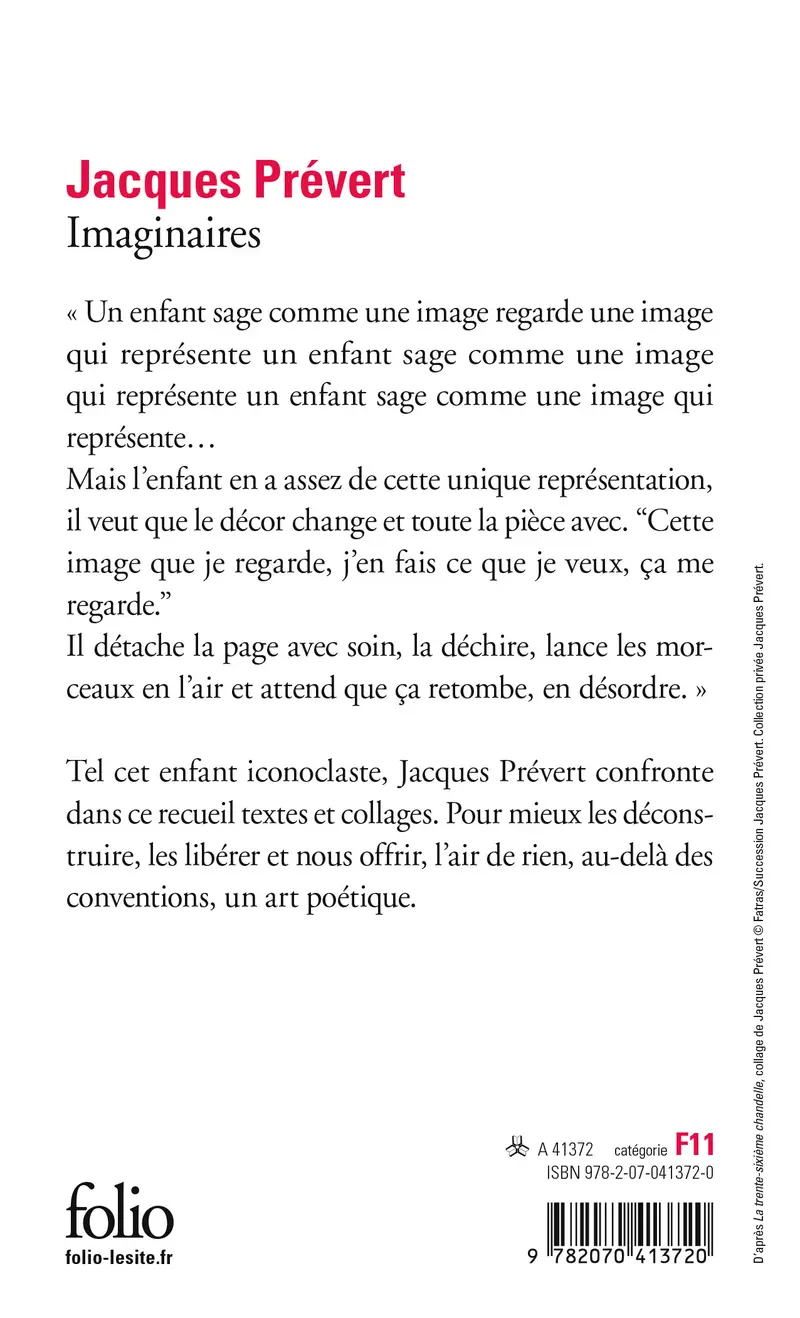 Imaginaires - Jacques Prévert