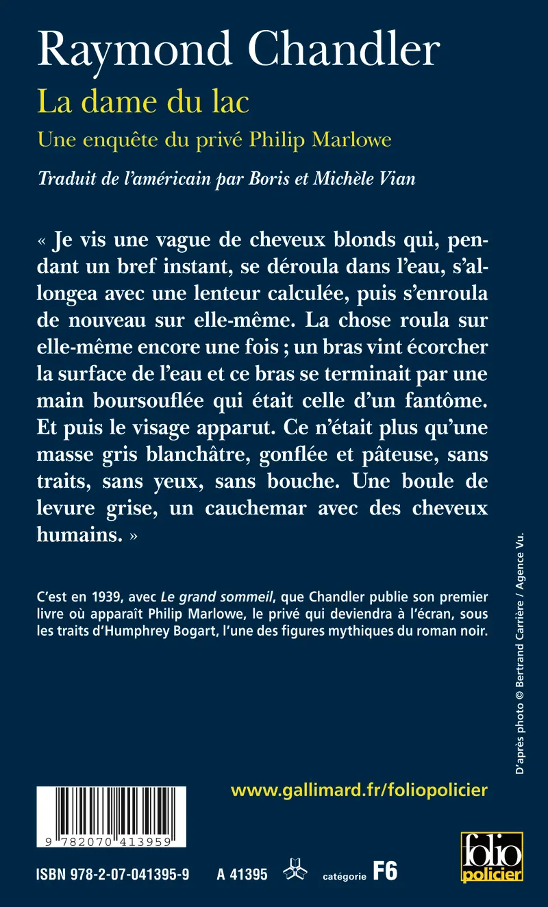 La dame du lac - Raymond Chandler