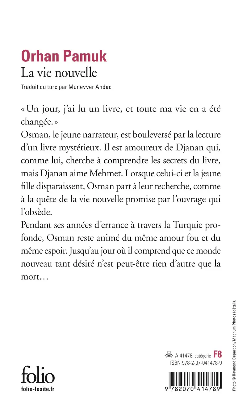 La vie nouvelle - Orhan Pamuk