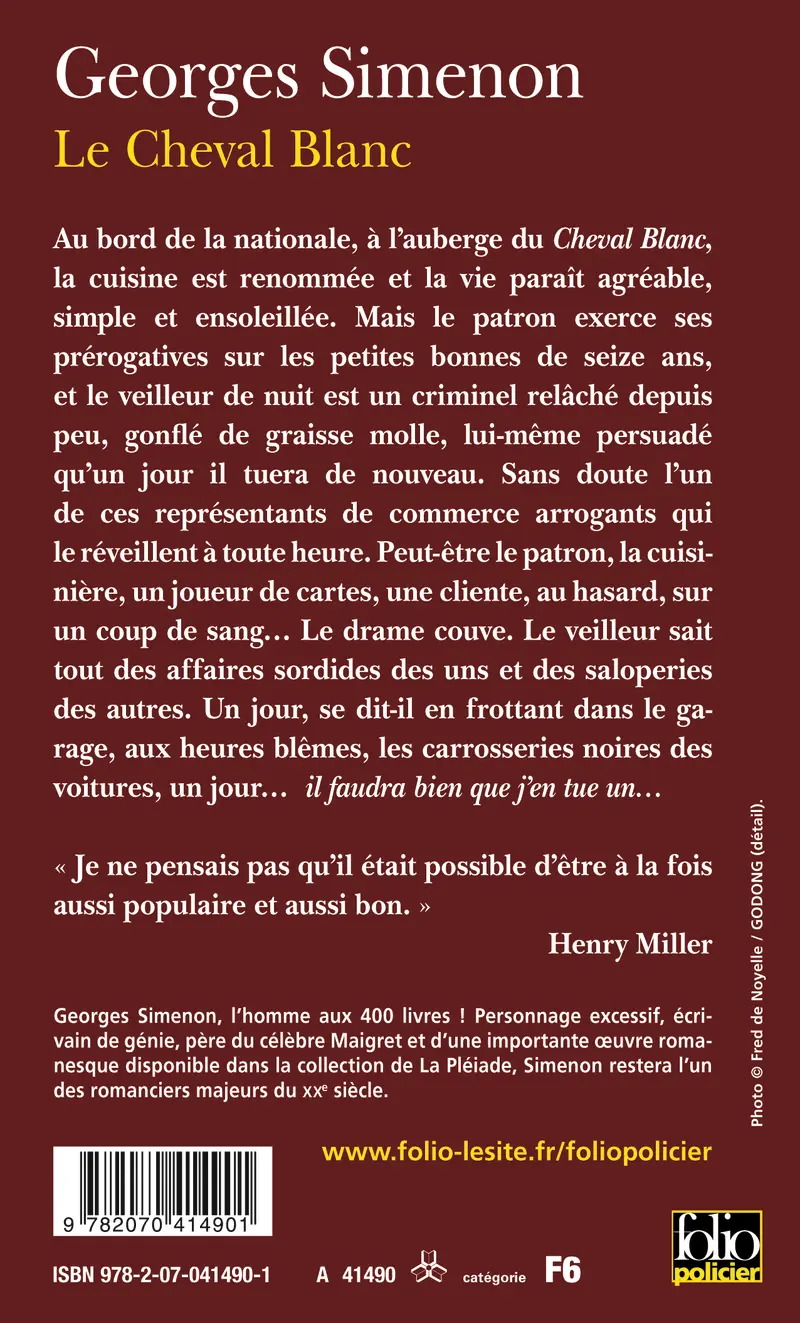 Le Cheval blanc - Georges Simenon