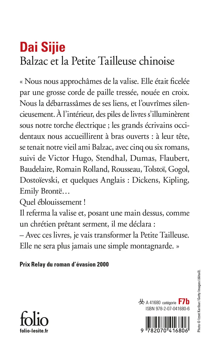 Balzac et la Petite Tailleuse chinoise - Dai Sijie