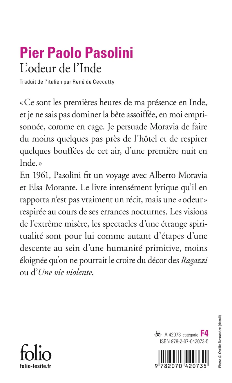 L'odeur de l'Inde - Pier Paolo Pasolini