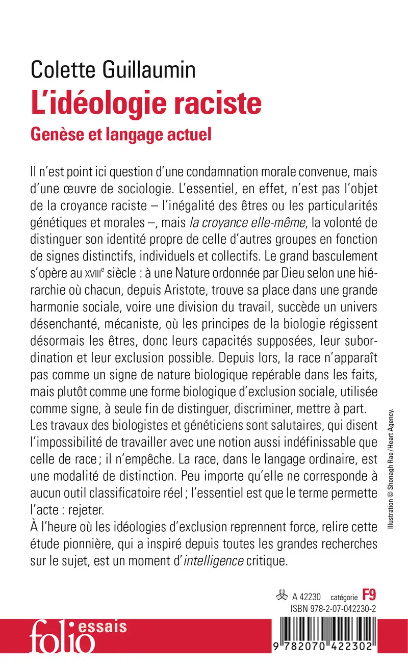 L'Idéologie raciste - Colette Guillaumin