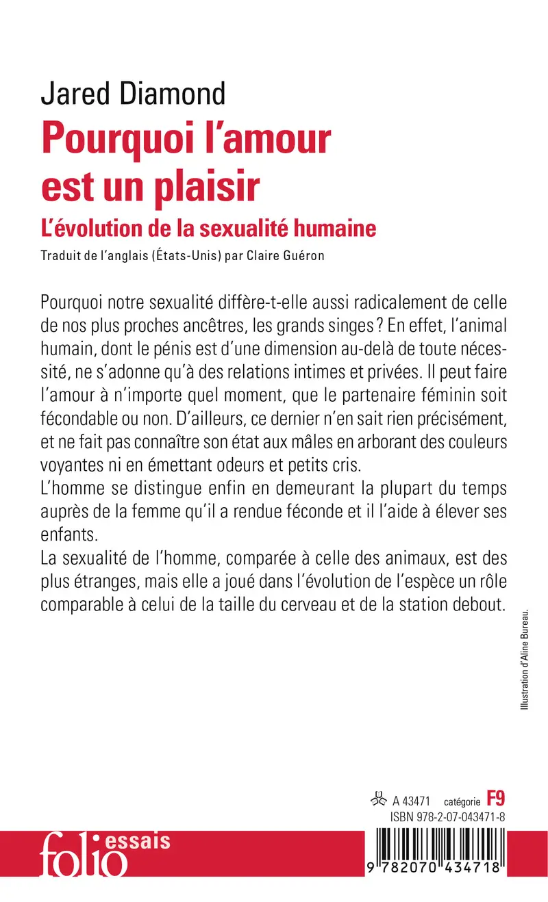 Pourquoi l'amour est un plaisir - Jared Diamond