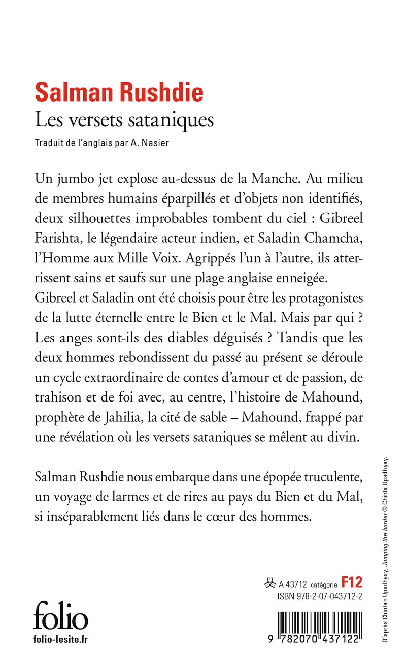 Les versets sataniques - Salman Rushdie