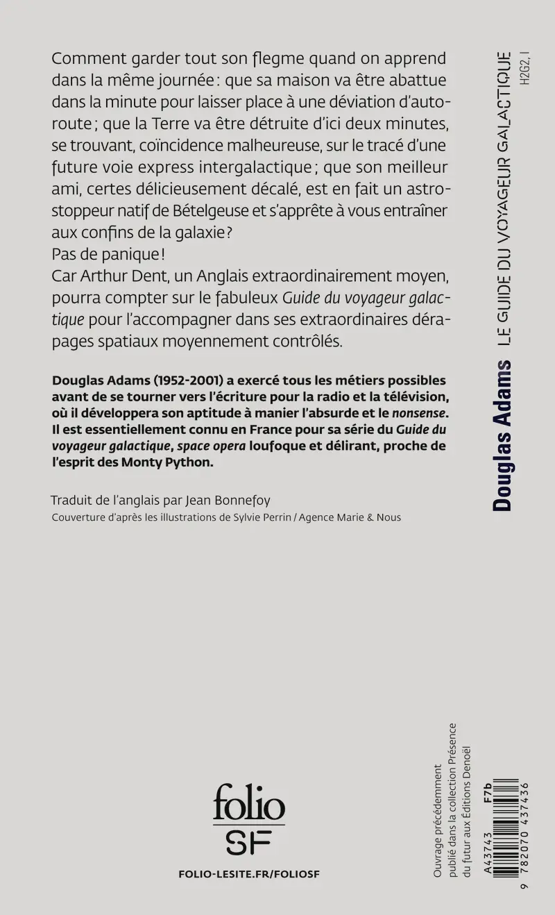 Le Guide du voyageur galactique - Douglas Adams