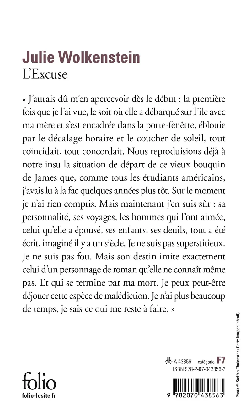 L'Excuse - Julie Wolkenstein