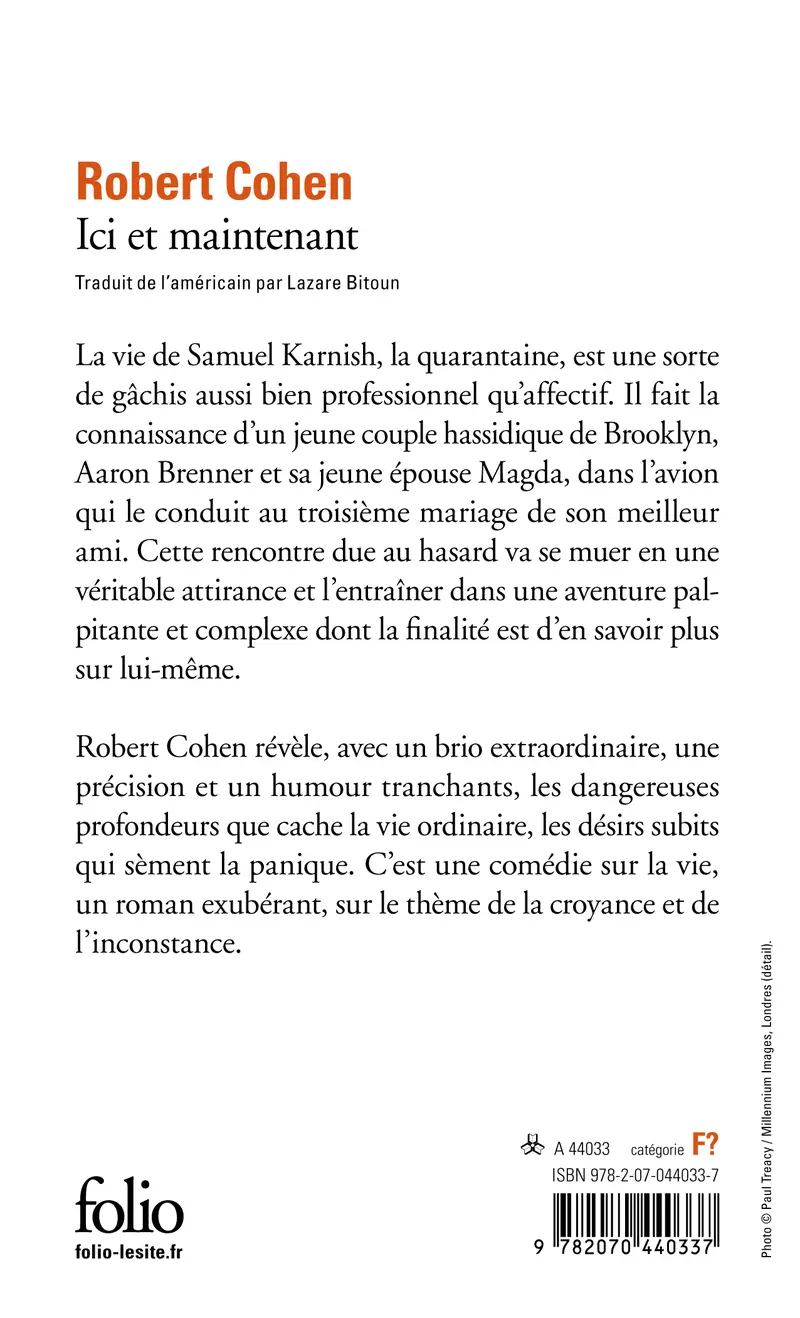 Ici et maintenant - Robert Cohen