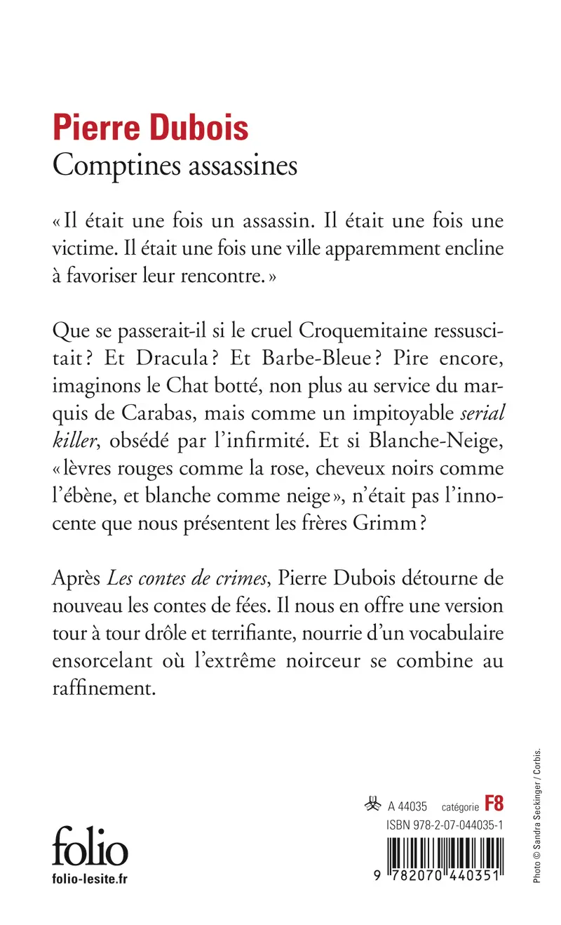 Comptines assassines - Pierre Dubois