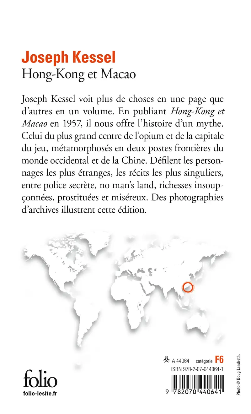 Hong-Kong et Macao - Joseph Kessel