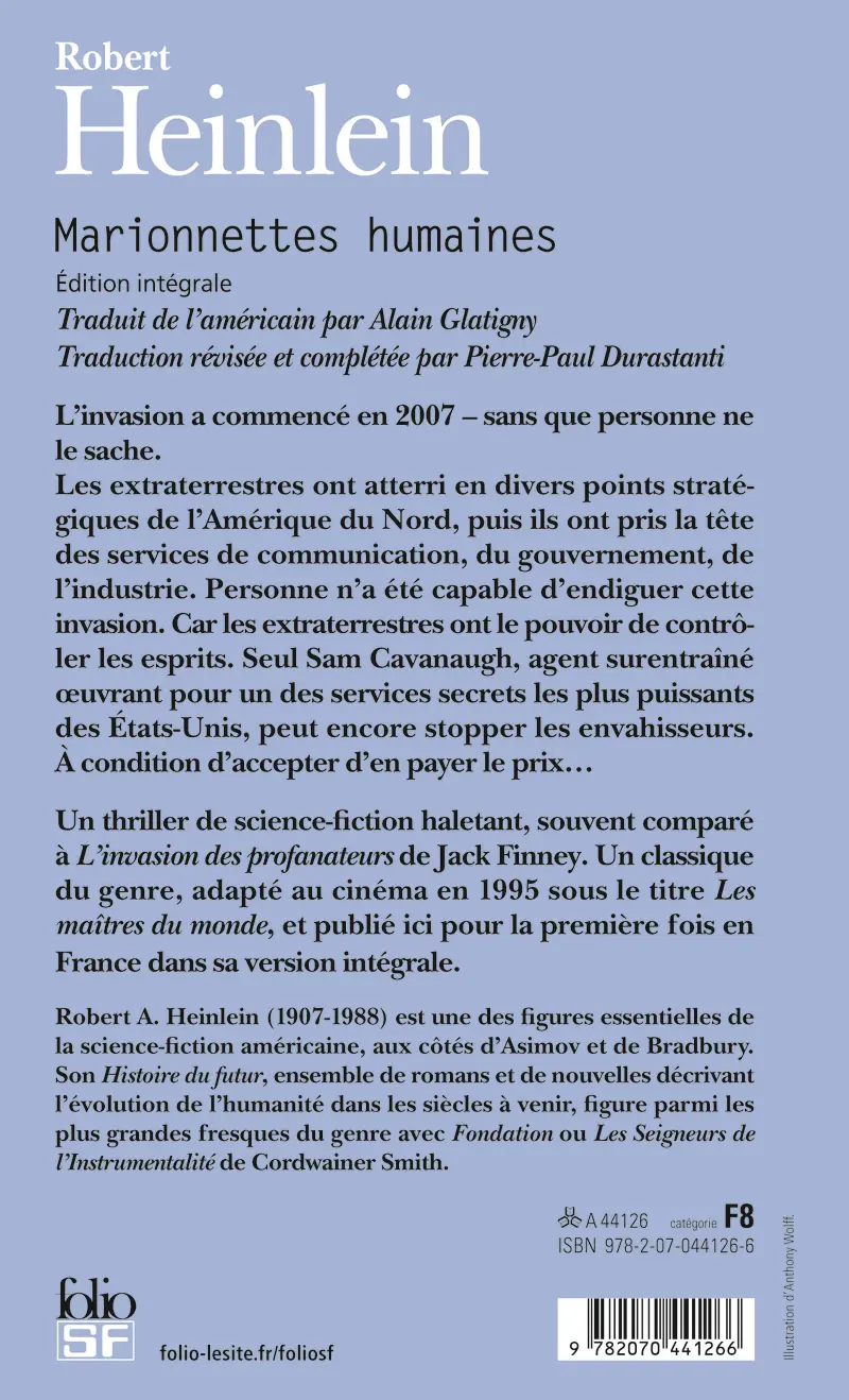 Marionnettes humaines - Robert Heinlein