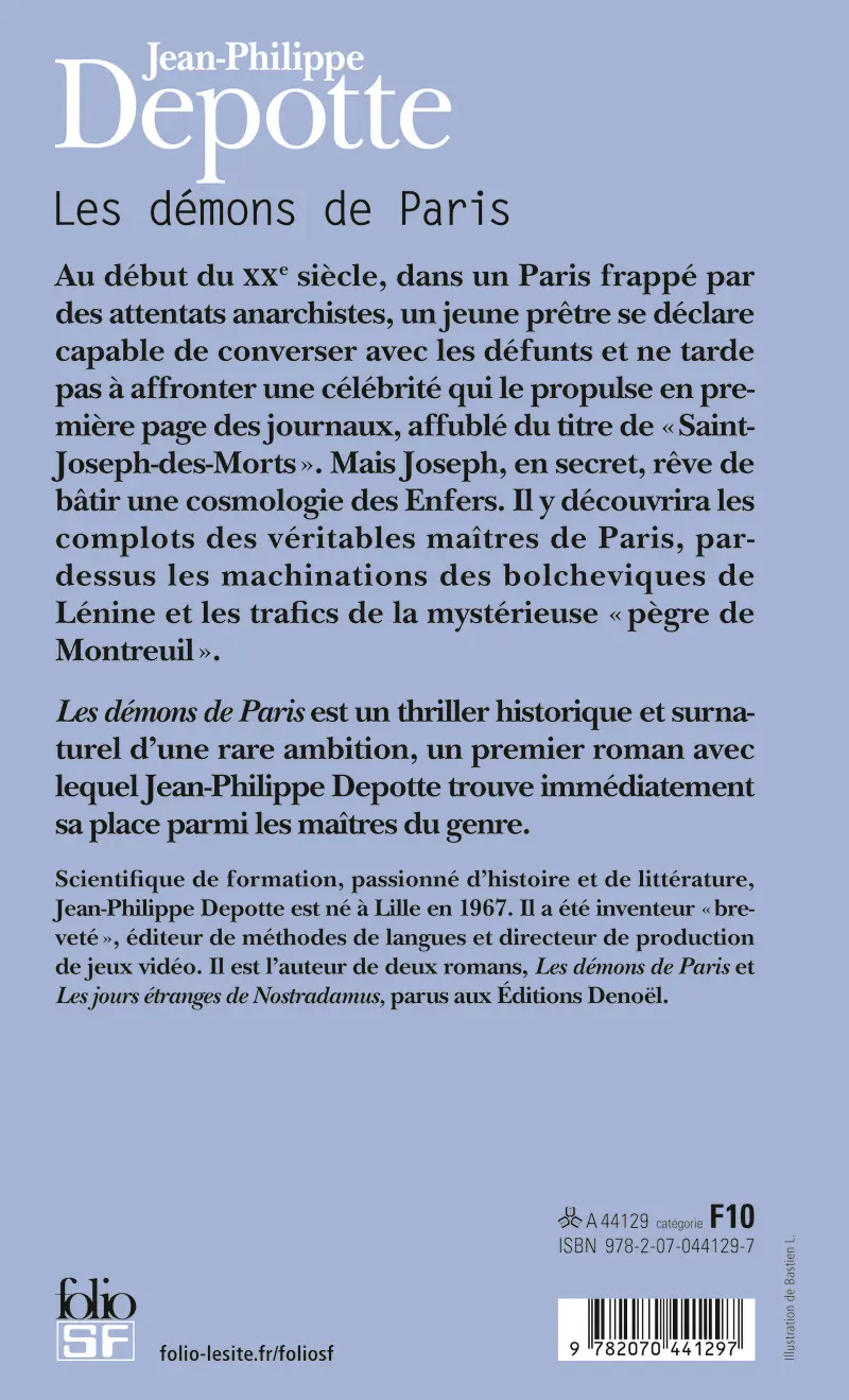 Les démons de Paris - Jean-Philippe Depotte