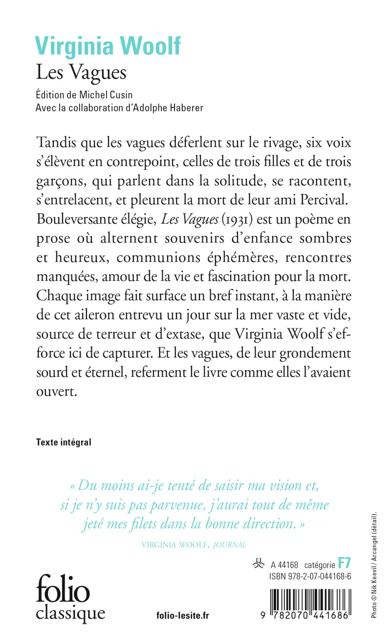 Les Vagues - Virginia Woolf