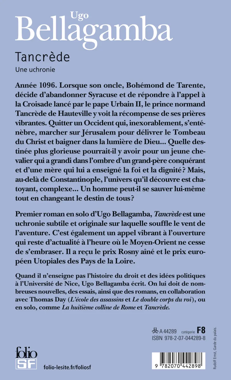 Tancrède - Ugo Bellagamba