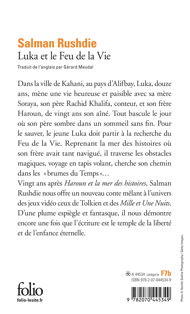 Luka et le Feu de la Vie - Salman Rushdie