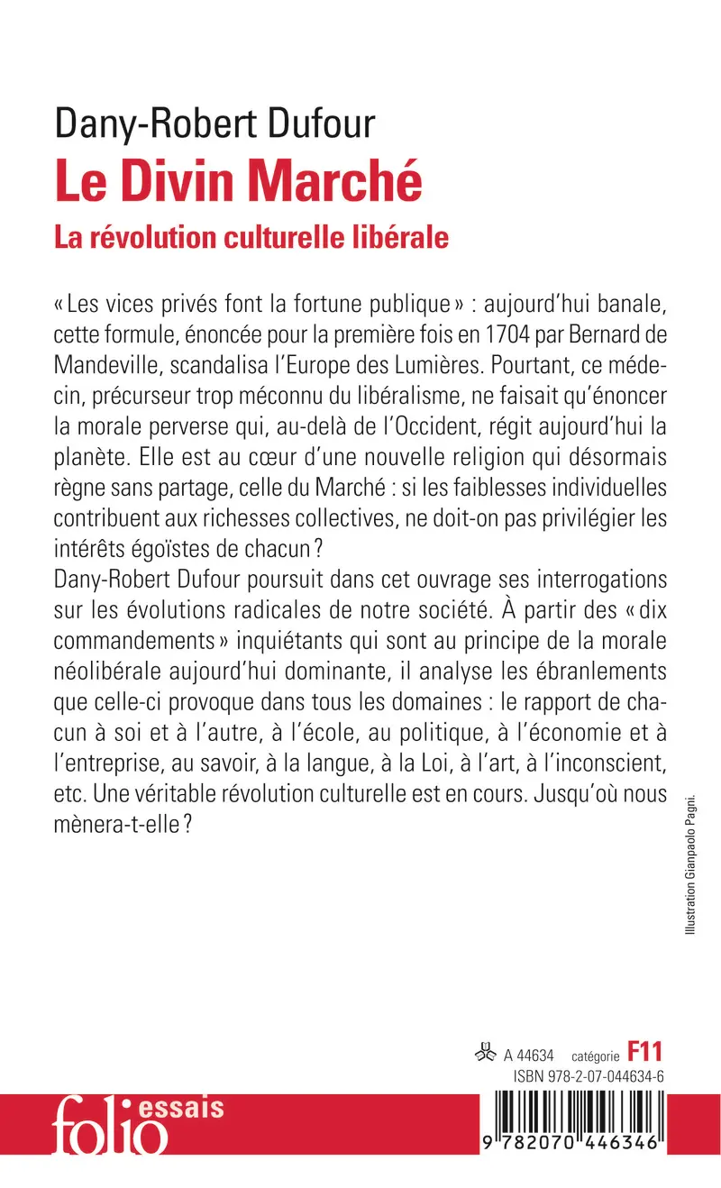 Le Divin Marché - Dany-Robert Dufour