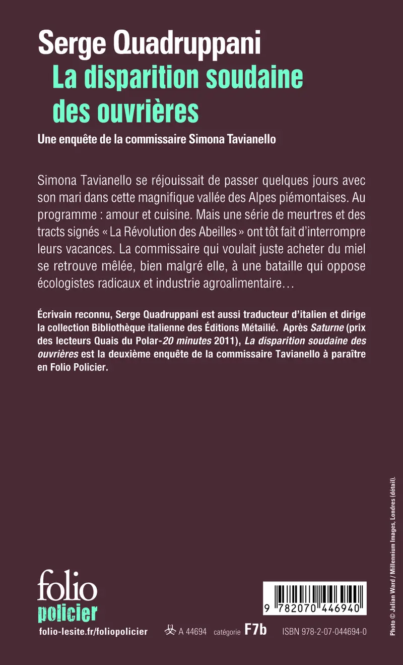 La disparition soudaine des ouvrières - Serge Quadruppani