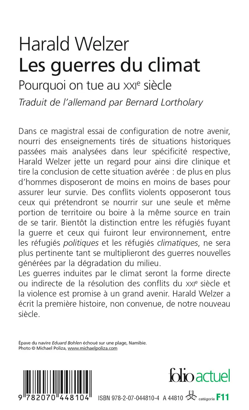 Les guerres du climat - Harald Welzer