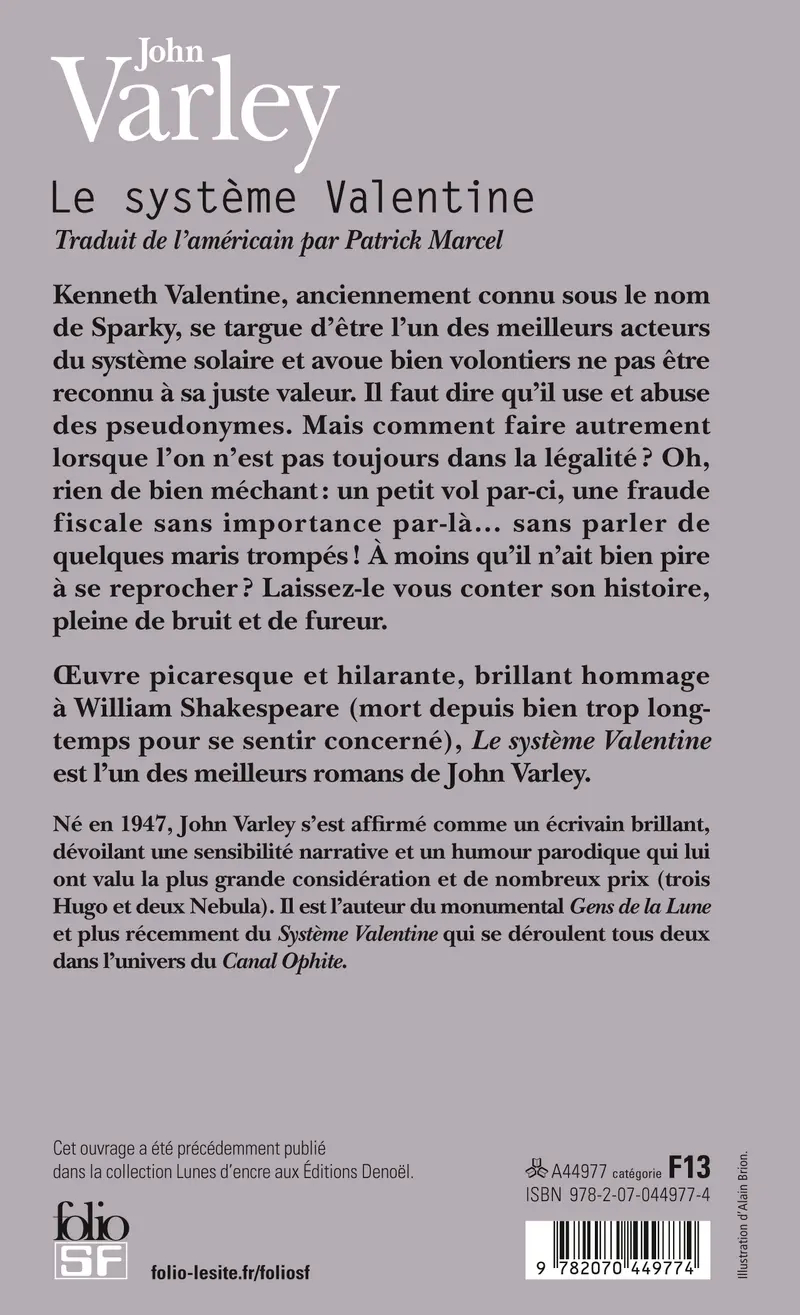 Le système Valentine - John Varley