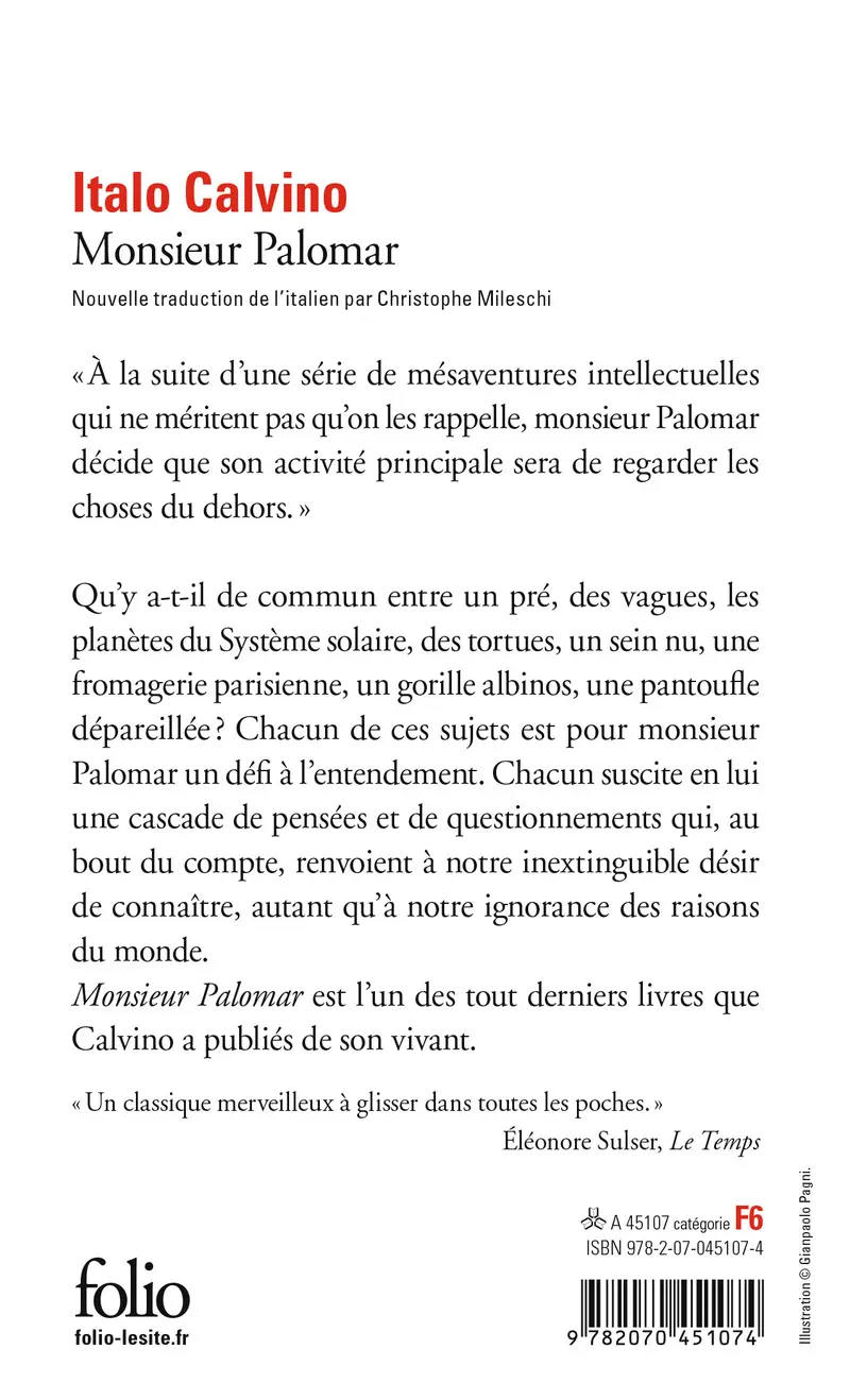 Monsieur Palomar - Italo Calvino