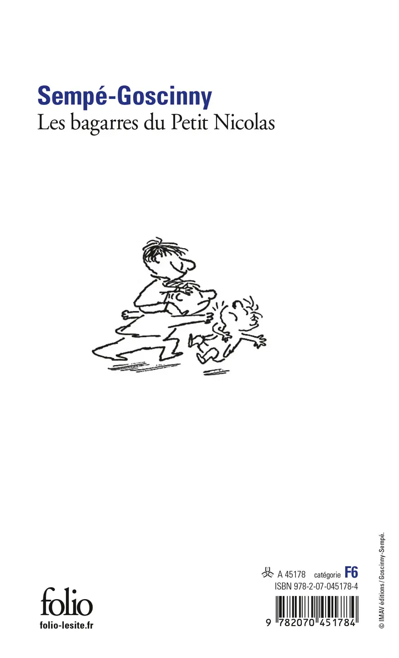 Les bagarres du Petit Nicolas - Sempé - René Goscinny - Sempé