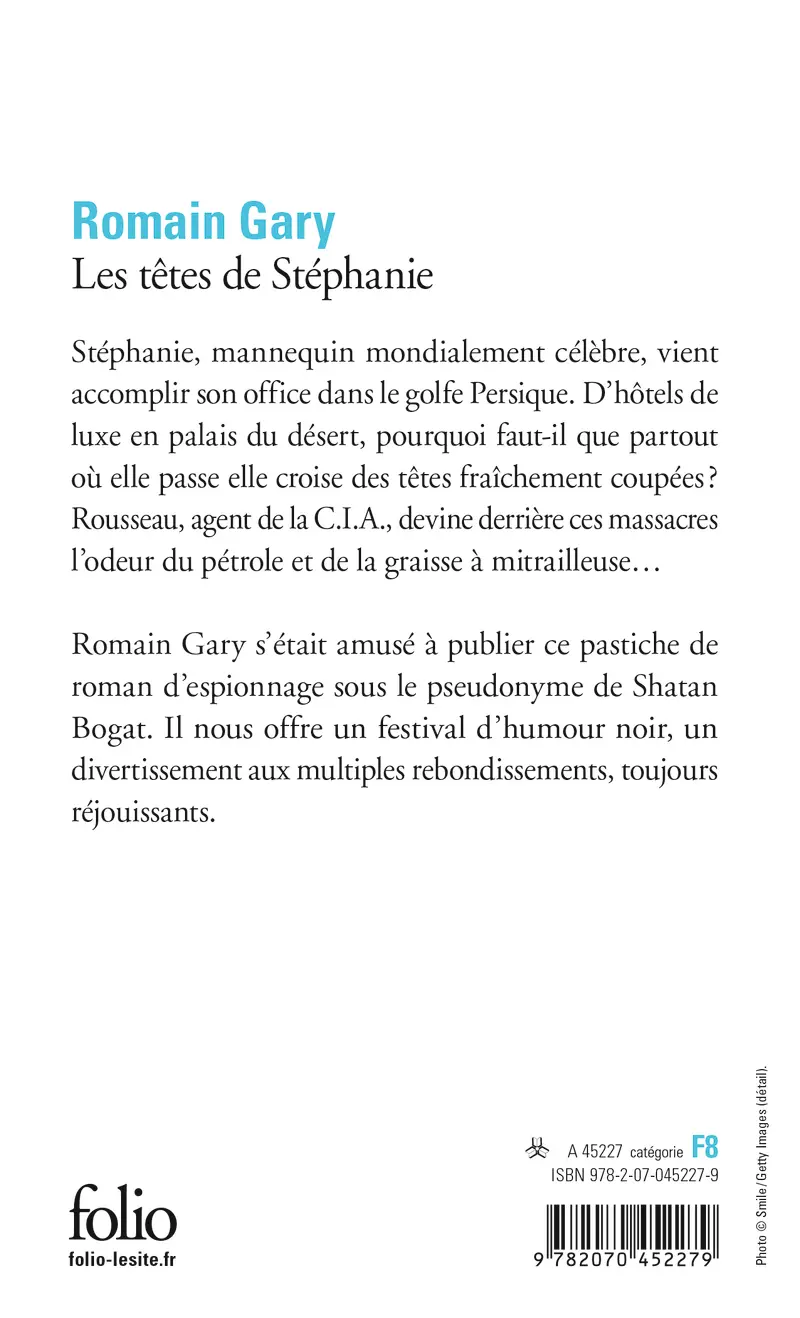 Les têtes de Stéphanie - Romain Gary